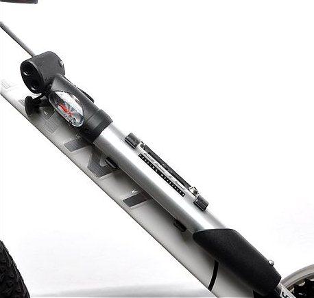 2012 Cycling Bicycle Bike Aluminium Pump with Pressure Gage